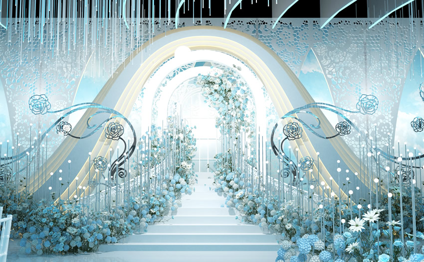 蒲江釡香烙馍村水晶厅效果展示